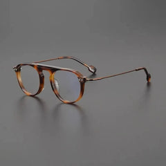 Mac Retro Aviator Acetate Glasses Frame