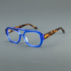 Seely Retro Rectangle Acetate Glasses Frame