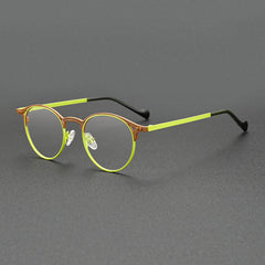 Hector Retro Titanium Eyeglasses Frame