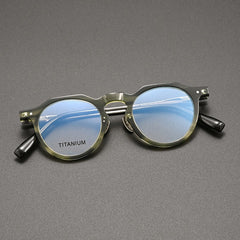 Monk Acetate Titanium Glasses Frame