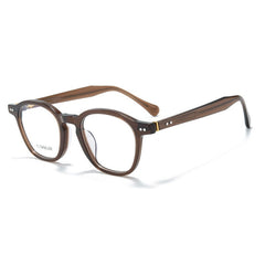Borg Acetate Titanium Glasses Frame