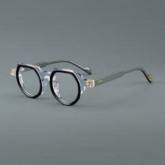 Senn Vintage Geometric Acetate Glasses Frame