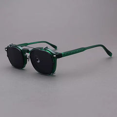 Dempsey Glasses Frame With Polarized Sunglasses Clips