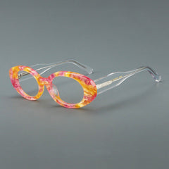 Rafi Oval Vintage Acetate Eyeglass Frame