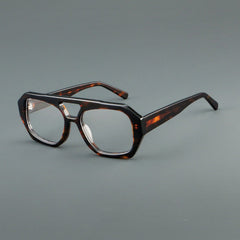 Seely Retro Rectangle Acetate Glasses Frame