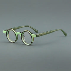 Giusy Round Acetate Eyeglasses Frame