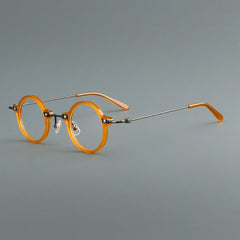 Botolf Vintage Round Acetate Glasses Frame