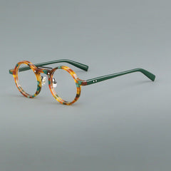 Van Retro Round Acetate Glasses Frame