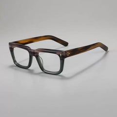 Soren Retro Rectangle Acetate Glasses Frame