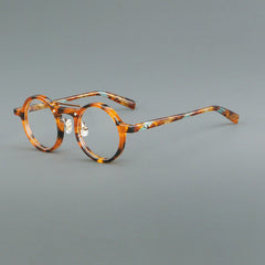 Van Retro Round Acetate Glasses Frame