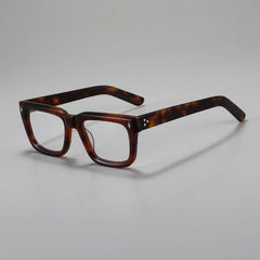 Soren Retro Rectangle Acetate Glasses Frame