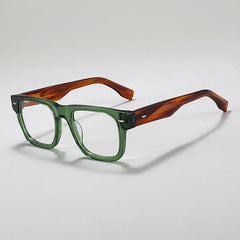 Steen Vintage Square Acetate Glasses Frame