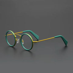 Clay Acetate Alloy Glasses Frame