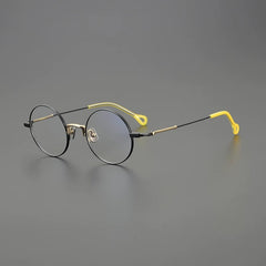 Kady Round Titanium Eyeglasses Frame