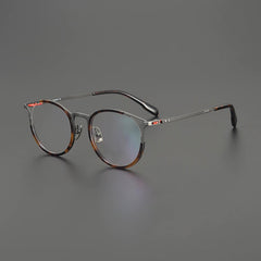 Tai Retro Titanium Eyeglasses Frame