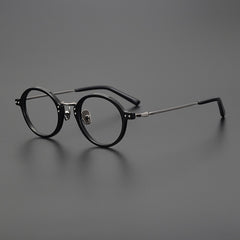Crunch Vintage Acetate Titanium Glasses Frames
