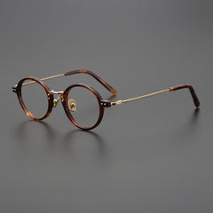 Crunch Vintage Acetate Titanium Glasses Frames