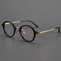 Crunch Vintage Acetate Titanium Glasses Frame