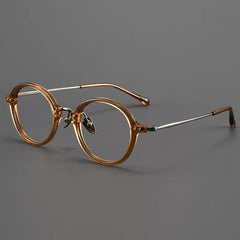 Crunch Vintage Acetate Titanium Glasses Frame