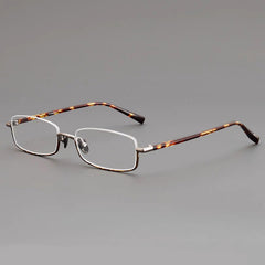 Tutt Retro Semi Titanium Glasses Frame