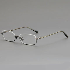 Tutt Retro Semi Titanium Glasses Frame
