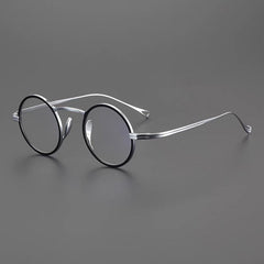 Chap Vintage Round Titanium Eyeglasses Frame