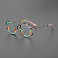 Reso Colorful Titanium Glasses Frame