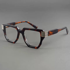 Case Vintage Acetate Glasses Frame