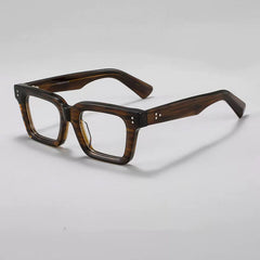 Zywoo Vintage Square Acetate Glasses Frame
