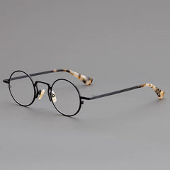 Hid Retro Round Glasses Frame