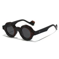 Yamal Vintage Eyeglasses Frame With Sunglasses Clips