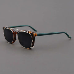 Myrna Acetate Glasses Frame With Polarized Sunglasses Clips