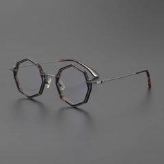 Harbor Ultralight Acetate Titanium Glasses Frame