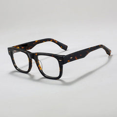 Steen Vintage Square Acetate Glasses Frame