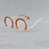 Paddy Retro High-Grade Hand-Made Round Glasses Frames