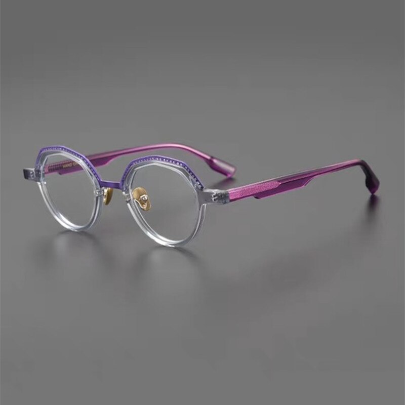 Augusta Acetate Geometric Glasses Frame