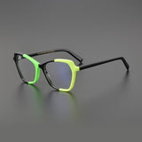 Coral Acetate Cat Eye Glasses Frame