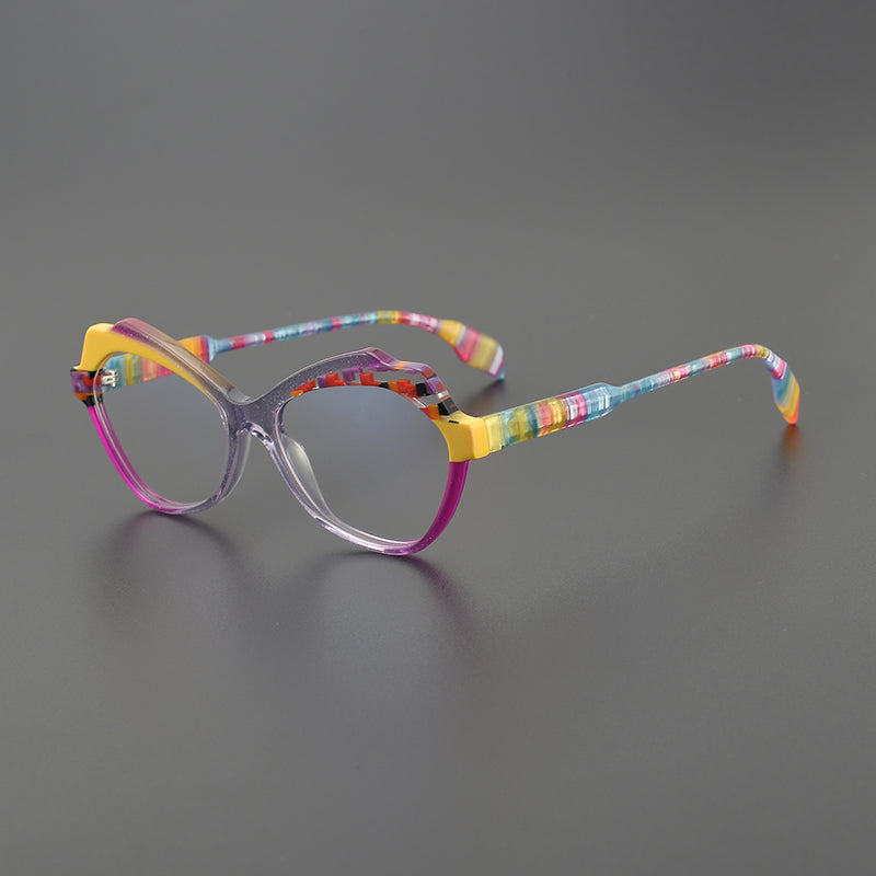 Shadow Acetate Cat Eye Glasses Frame