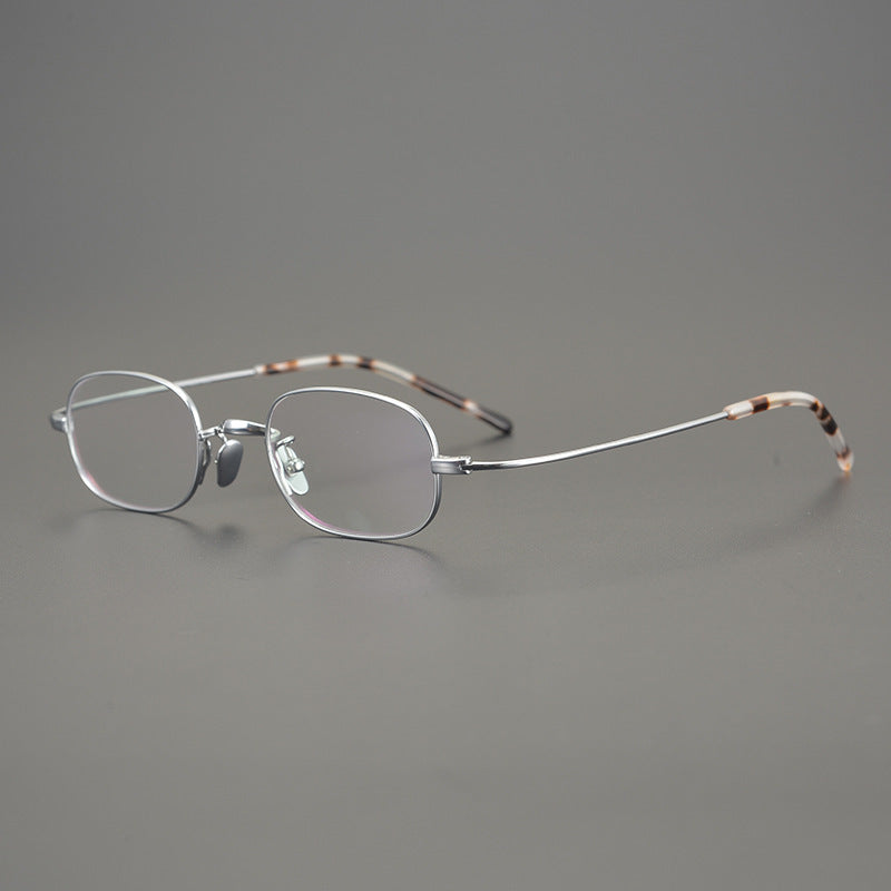 North Titanium Rectangle Glasses Frame