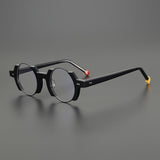 Sinjin Round Acetate Personalized Eyeglasses Frames