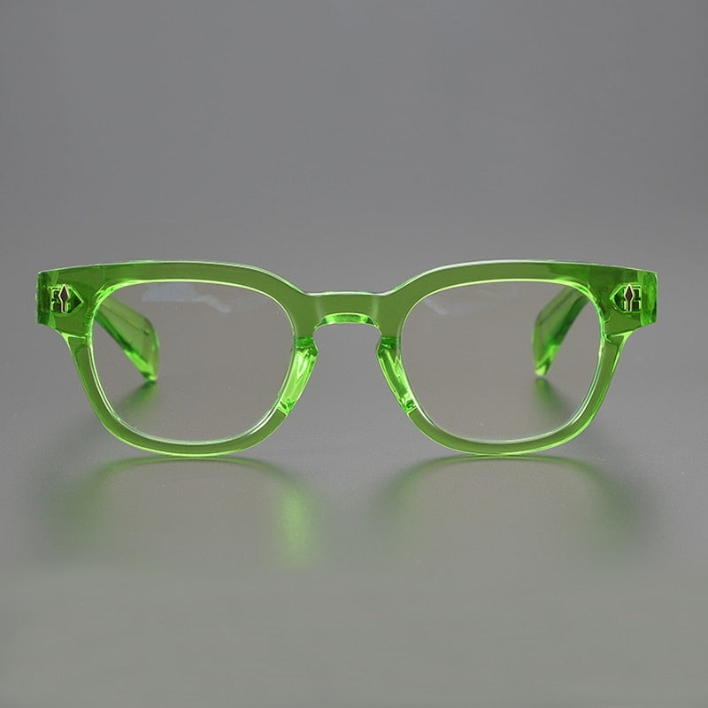 Jasper Vintage Square Acetate Glasses Frame
