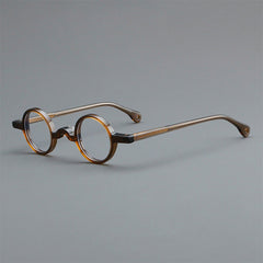 Jim Small Round Acetate Glasses Frame