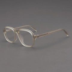 Beal Retro Acetate Eyeglasses Frame Aviator Frames Southood Matte Yellow 