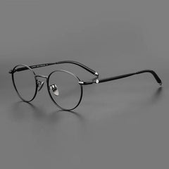Zayne Vintage Titanium Glasses Frame