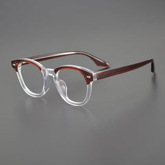 Bonnie Acetate Rectangle Glasses Frame Rectangle Frames Southood Brown 