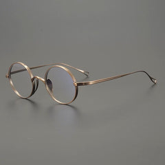 Aca Retro Titanium Upscale Glasses Frame