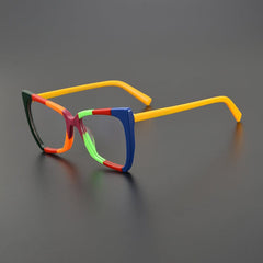 Cameo Acetate Cat Eye Glasses Frame Cat Eye Frames Southood Orange 