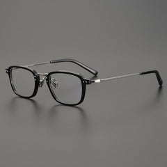 Deer Rectangle Glasses Frame Rectangle Frames Southood Black 