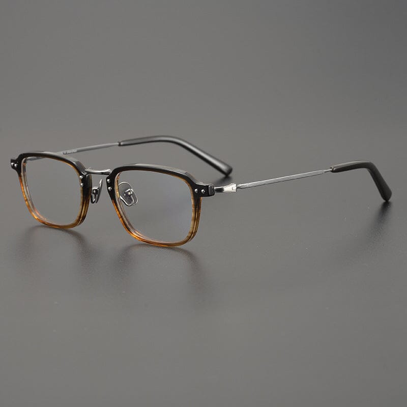 Deer Rectangle Glasses Frame Rectangle Frames Southood Black Tea 