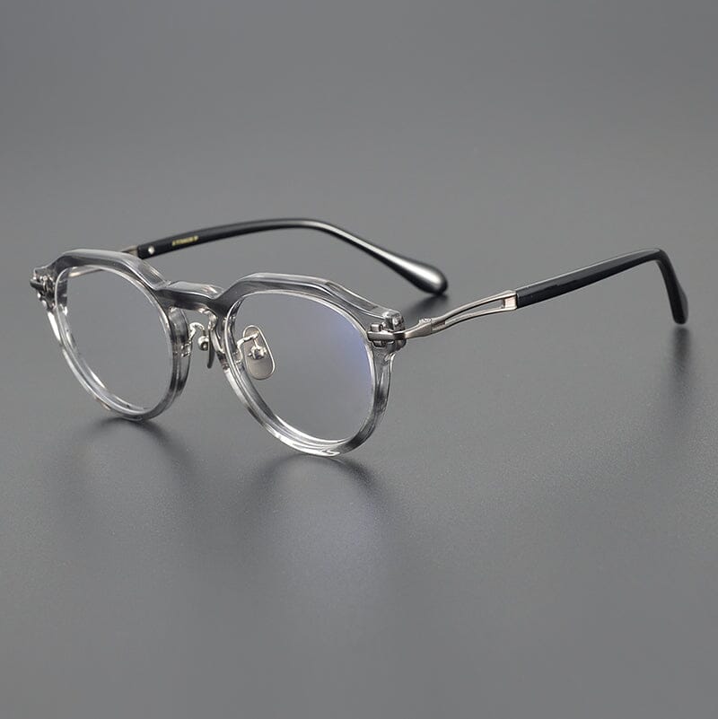 Dune Vintage Acetate Glasses Frame Round Frames Southood Grey gun 